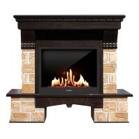 Биокамин в портале SteelHeat Grand Red, стемалит