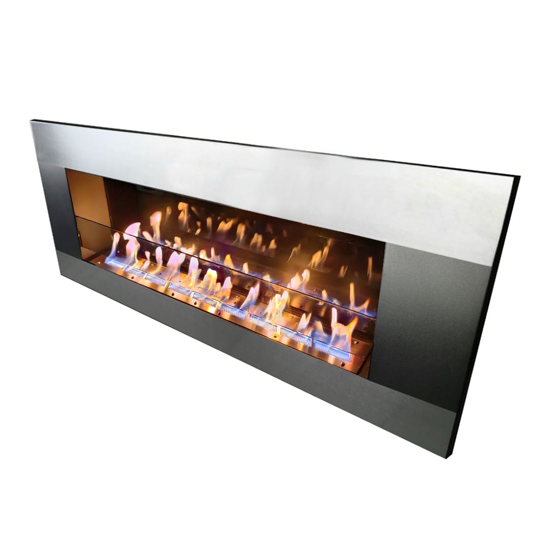 Биокамин "Русский огонь" Модерн 1300V встраиваемый с декоративным стеклом (стемалитом) по цене 46 750 руб.