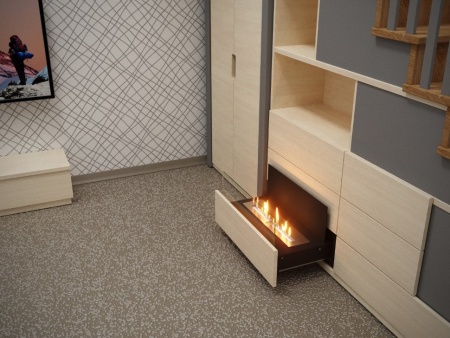 Выдвижной биокамин Good Fire Фаер Бокс 670 по цене 52 830 руб.