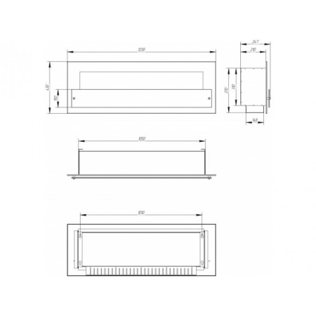 Биокамин Window 800 Glass Арома grey по цене 44 800 руб.