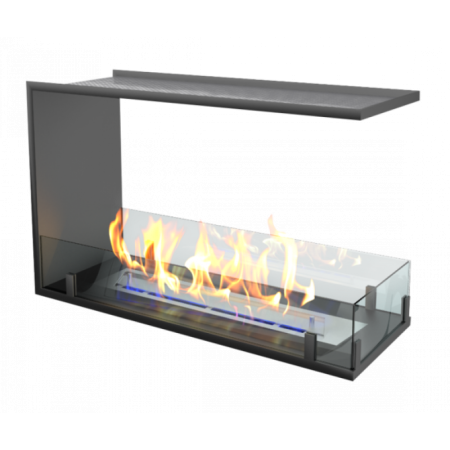 Встраиваемый торцевой сквозной очаг ZeFire Standart 1000 по цене 39 800 руб.